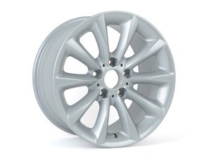 ES#1897736 - 36116791481 - 17" Star spoke style 340 - Priced Each - 17x8.5 ET37 CB 72.6mm. - Genuine BMW - BMW
