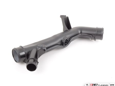 ES#259808 - 1K0145770P - Intercooler Pipe - Plastic pipe that connects lower left intercooler hose to the throttle body hose. - Genuine Volkswagen Audi - Audi Volkswagen