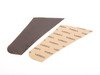 ES#3111613 - 004165ECS01 - Headlight Marker Film Set - Gunsmoke - Pre-cut Lamin-X film to cover the amber markers on both headlights - ECS - Audi