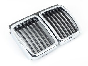 ES#77747 - 51132233001 - E30 Sport Evolution Kidney Grille - From the M3 Sport EVO front end - Genuine European BMW - BMW