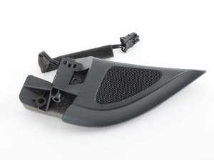 ES#320963 - 1K5837973A9B9 - Trim with Loudspeaker - Left - Triangular shaped trim with tweeter found on the driver's door - Genuine Volkswagen Audi - Volkswagen
