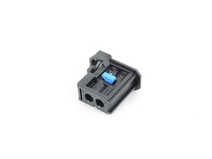 ES#388582 - 4E0973702 - Male Blade Connector Housing - 2 Pin - Used in various harness locations - Genuine Volkswagen Audi - Audi