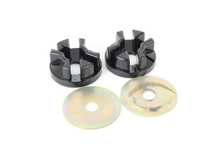 ES#2651564 - PFF5-105B - Performance Polyurethane Upper Engine Support Bracket Bushing - Large - Stiffer bushings will allow smoother movement - Powerflex Black Series - MINI
