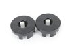 ES#2651564 - PFF5-105B - Performance Polyurethane Upper Engine Support Bracket Bushing - Large - Stiffer bushings will allow smoother movement - Powerflex Black Series - MINI