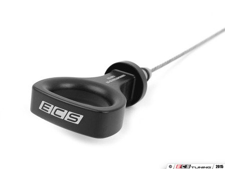 ES#3023198 - 009354ECS02-02 -  Billet Engine Oil Dipstick - Black Anodized - (NO LONGER AVAILABLE) - A more durable and aesthetically pleasing addition to your engine bay - ECS - 