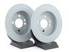 ES#2597552 - 34216774987KT11 - Rear Brake Service Kit - Featuring ECS V5 coated rotors and ECS DD23 Daily Driver ceramic pads - Assembled By ECS - MINI