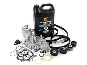 ES#2574811 - 94410515704KT7 - ECS Ultimate Timing Belt Kit With Water Pump - Everything you need to perform a complete timing belt service on your 944 Turbo - Assembled By ECS - Porsche