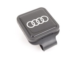 ES#2860933 - ZAW092702B - Trailer Hitch Cover - Dress up the rear of your Audi with this trailer hitch cover. - Genuine Volkswagen Audi - Audi