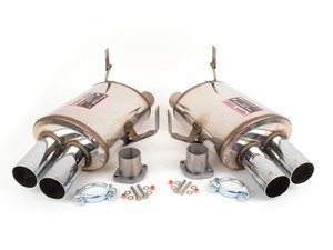 ES#3033202 - 044936.044906 - Supersprint Race Muffler Set - 100% handcrafted in Italy. Stainless steel construction. Legendary sound! - Supersprint - BMW