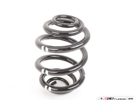 ES#58648 - 33531095714 - Rear Barrel Spring - Supports the weight of the vehicle, maintains the correct ride height, and controls weight transfer during acceleration and cornering - Genuine BMW - BMW