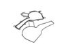 ES#2718340 - 1122001501 - Water Pump Assembly - Includes a new water pump gasket - Hepu - Mercedes Benz