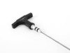 ES#2966480 - 009381ECS01-02 - ECS Tuning Billet Engine Oil Dipstick - Black Anodized Handle - A beautiful addition and durable upgrade for your engine - ECS - Volkswagen