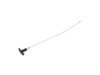 ES#2966480 - 009381ECS01-02 - ECS Tuning Billet Engine Oil Dipstick - Black Anodized Handle - A beautiful addition and durable upgrade for your engine - ECS - Volkswagen