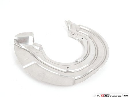 ES#3109929 - 34116872081 - Front Dust Shield - Left - Metal brake rotor shield - Genuine BMW - BMW