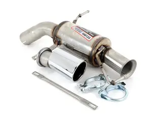 E90 335i Supersprint Stainless Right Racing Muffler (Single 90mm Tip)