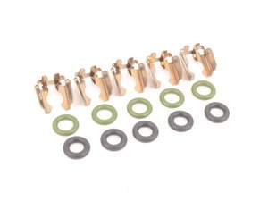 ES#2581993 - 035906149AKT2 - Fuel Injector Installation Kit - Includes all the necessary o-rings and injector clips to swap your injectors - Assembled By ECS - Volkswagen