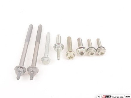 ES#2996176 - 02q300050ktKT - Transmission Hardware Installation Kit - Bell housing bolts replaced after transmission removal - Genuine Volkswagen Audi - Volkswagen