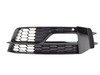 ES#2832696 - 8K0807681Q01C - Competition S-Line Fog Light Grille - Satin Black - Left - Keep your exterior looking clean - Genuine Volkswagen Audi - Audi