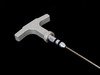 ES#2966482 - 009381ECS01-03 - ECS Tuning Billet Engine Oil Dipstick - Silver Anodized Handle - (NO LONGER AVAILABLE) - A beautiful addition and durable upgrade for your engine - ECS - 