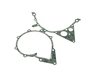 ES#19313 - 11141725756 - E38 Lower Timing Chain Cover Gasket - Used to seal the lower timing chain cover - Genuine BMW - BMW