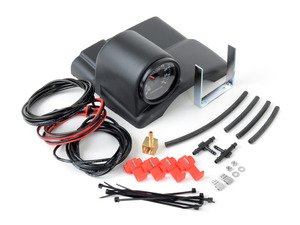 ES#11508 - 1j898005 - Indigo Boost Gauge With Steering Wheel Pod Kit - Offset steering column pod & perfect match indigo boost gauge - New South Performance - Volkswagen