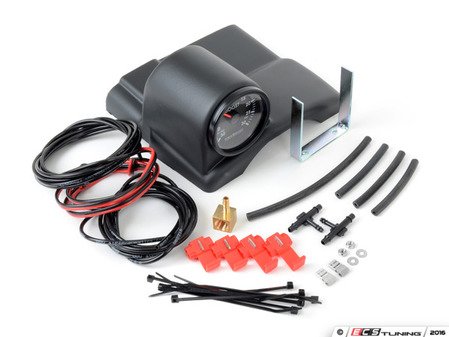 ES#11508 - 1j898005 - Indigo Boost Gauge With Steering Wheel Pod Kit - Offset steering column pod & perfect match indigo boost gauge - New South Performance - Volkswagen