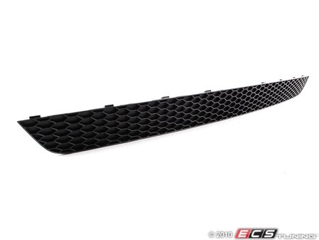 ES#451256 - 8K080783301C - S-Line Rear Diffuser Trim - Satin Black - Restore the look of your vehicles exterior - Genuine Volkswagen Audi - Audi