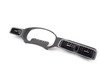 ES#2529603 - 5C7857059EVAL - Instrument Cluster Trim - With Dash Vents - Complete trim with left and center vents. Chrome. - Genuine Volkswagen Audi - Volkswagen