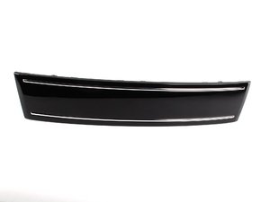 ES#1168163 - 4L0807287AT94 - Front Plate Filler - Glossy Black - Clean up the look of your front end - Genuine Volkswagen Audi - Audi