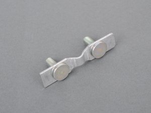 ES#1670586 - 1294900044 - Bracket Plate - Priced Each - Front Exhaust Pipe (Catalyst) Mounting To Mounting Bracket - Genuine Mercedes Benz - Mercedes Benz