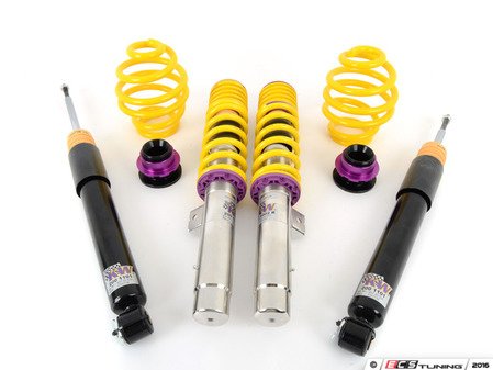 ES#3032545 - 15220022 - KW V2 Series Coilover Kit - Variant 2 coilovers offer sport handling with adjustable rebound dampening - KW Suspension - BMW
