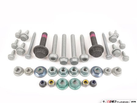 ES#4505243 - mk8coilhdwrKT - Sport Spring Hardware Installation Kit - All of the necessary hardware for a professional spring installation - Assembled By ECS - Volkswagen