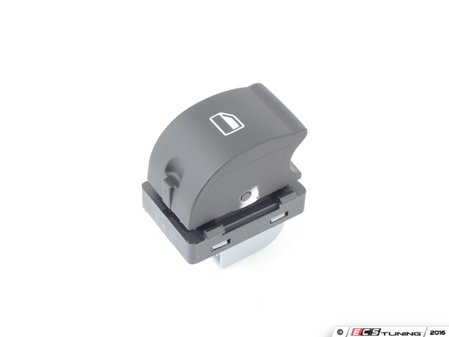 ES#2816374 - 8E0959855A5PR - Window Switch - Passenger & Rear - Black window switch that controls your vehicles electric window function - Hamburg Tech - Audi
