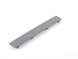 ES#3030587 - 8W0807287BRP5 - Front License Plate Bracket Filler Trim - Twilight Matte 8W0807287BRP5 - Covers the hardware provision for the front license plate bracket - Genuine Volkswagen Audi - Audi