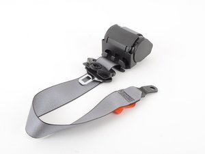 ES#235832 - 72118198569 - Left Front Upper Belt With Force Limiter - Grey - Genuine BMW - BMW