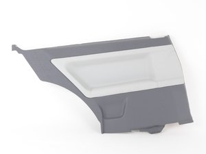 ES#110612 - 51432489025 - Lateral Trim Panel - Rear Left - Gray - Genuine BMW - BMW