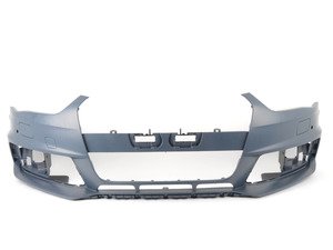 ES#2832691 - 8K0807065KGRU - Competition S-Line Front Bumper Cover - Primed - Restore your exterior or upgrade your look - Genuine Volkswagen Audi - Audi