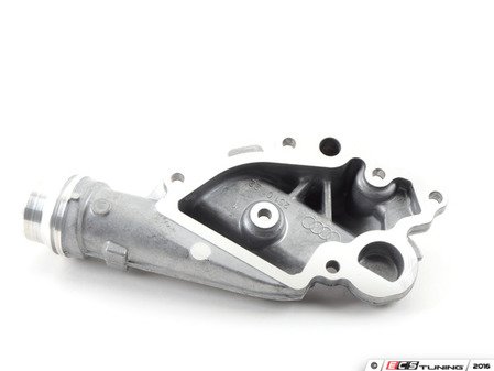 ES#2742783 - 06E121161BB - Coolant Flange - Located on the front of the engine block - Genuine Volkswagen Audi - Audi