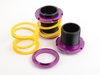 ES#2619512 - 25310075 - H.A.S. - Adjustable Coilover Spring System - Retains the use of your factory shocks while providing the ability to adjust ride ride height from 0.6" to 1.8" Front 0.6" to 1.6" Rear - KW Suspension - Audi