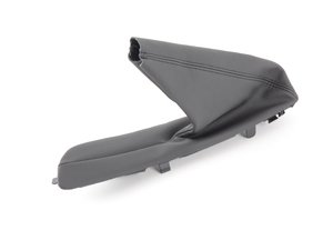 ES#62614 - 34429142749 - E82 Parking Brake Boot - Black - Replace worn and torn e-brake boots to restore your interior's good looks - Genuine BMW - BMW