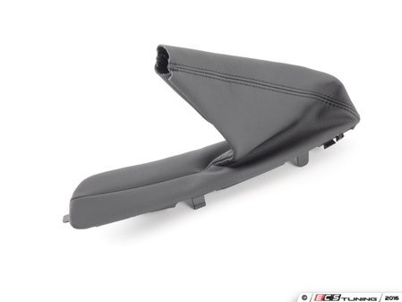 ES#62614 - 34429142749 - E82 Parking Brake Boot - Black - Replace worn and torn e-brake boots to restore your interior's good looks - Genuine BMW - BMW