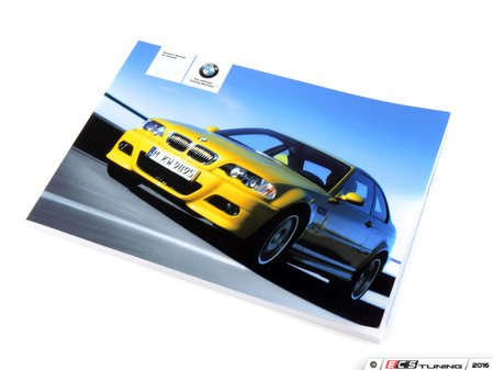 ES#13038 - 01410158142 - E46 Owner's handbook M3 E46/2 - Genuine BMW - BMW