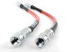 ES#2804474 - 000021ECS01A - Exact-Fit Stainless Steel Brake Lines - Front - DOT-compliant kit to improve pedal feel in your vehicle. - ECS - BMW