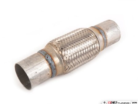 ES#261225 - 8844 - Universal Flex Section (2.25 X 10) - Priced Each - Stainless steel flex section that measures 2.25 x 10 - Overall Length - Ansa - Audi Volkswagen