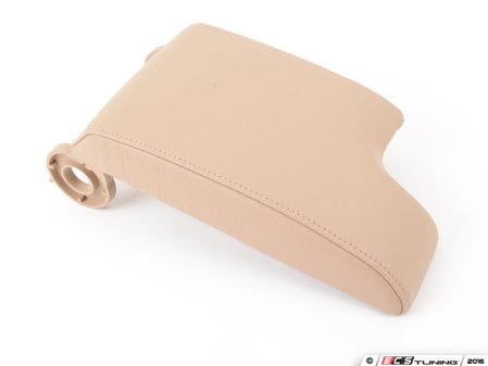 ES#86953 - 51168229236 - Front Armrest Lid - Hellbeige Montana Leather - Keep your interior looking like new. - Genuine BMW - BMW
