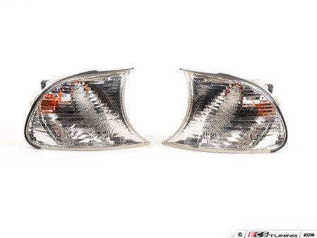 ES#3047953 - 63126904307/3KT - Front Turn Signal Assembly - Set - Clear turn signal assemblies - Magneti Marelli - BMW