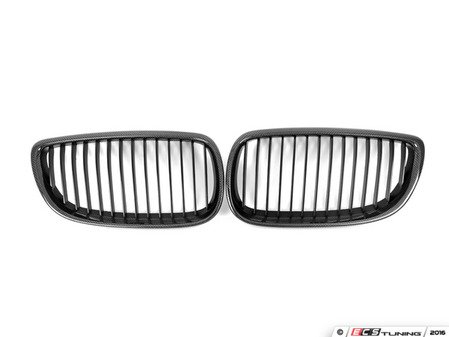 ES#3023023 - CFG927BY1 - Blackout Grille Set - Carbon Fiber - E90/E92/E93 - Add style and individuality to your BMW in minutes! - ECS - BMW