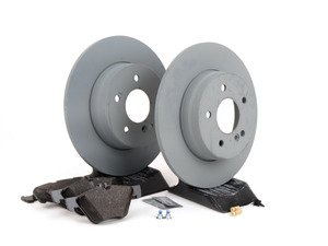 ES#2770023 - 210421251264KT5 - Front Brake Service Kit - Featuring Genuine Mercedes-Benz Rotors And Pads - Genuine Mercedes Benz - Mercedes Benz