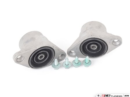 ES#2954140 - 4F0513353Dkt3 - Rear Shock Mount kit - Left and right side shock mounts, includes mounting hardware - Assembled By ECS - Audi Volkswagen