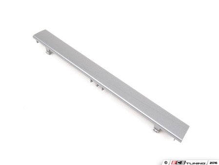 ES#87361 - 51168256293 - Decor Strip - The plastic cover that hides fasteners of your center console instrument panel. Gray Finish - Genuine BMW - BMW